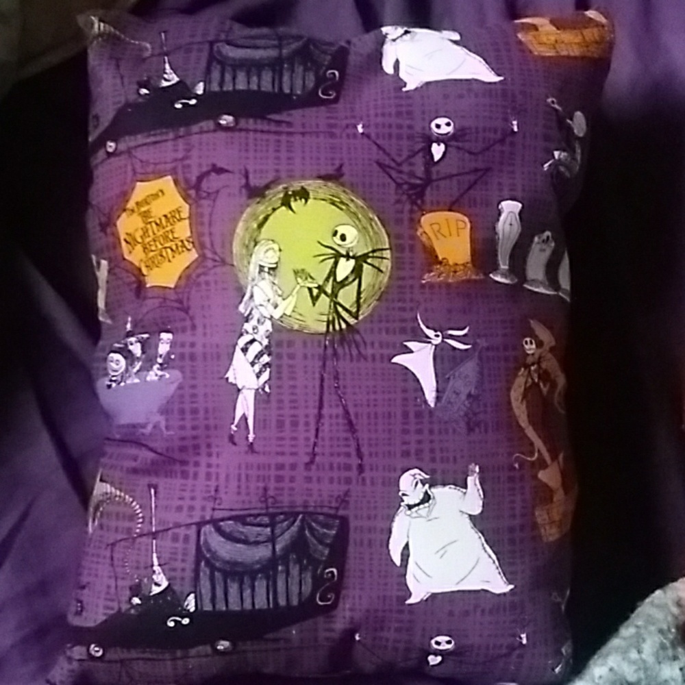 Handmade Nightmare Before Christmas pillow
